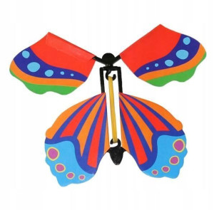 Magiczny latający motyl, zabawka dla dzieci - wzór