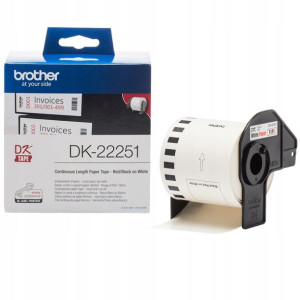 Taśma ciągła Brother QL 62mm DK-22251 oryginalna