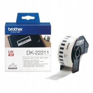 Taśma ciągła Brother QL 29mm DK-22211 oryginalna