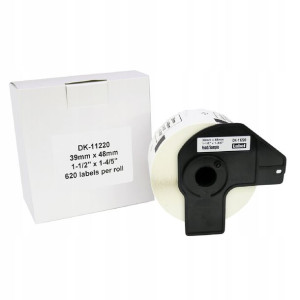 Etykiety do Brother QL 39x48mm DK-11220 uchwyt