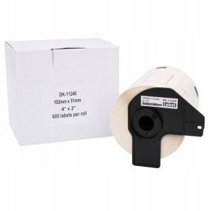 Etykiety do Brother QL 102x51mm DK-11240 uchwyt