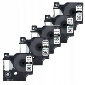 5x Taśma do Dymo D1 45013 LM 210D 12mm 7m
