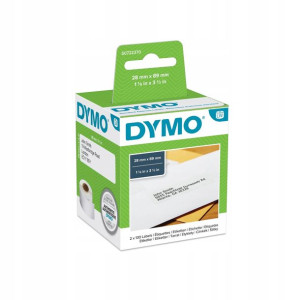 Etykiety DYMO LW 99010 S0722370 28x89mm 2x 130 szt