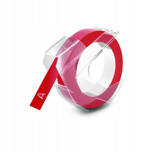 Taśma 3D do wytłaczarki DYMO Omega Czerwona 12mm