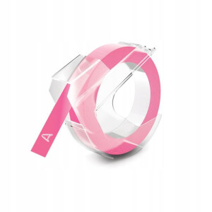 Taśma 3D do wytłaczarki DYMO Omega fluo różowy 9mm