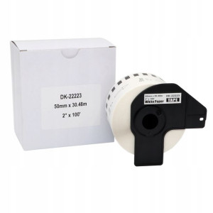 Taśma termiczna do Brother QL DK-22223 50mmx30,48