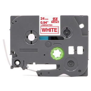 Taśma Do Brother Tz-252 24mm 8m Biała Tze-252