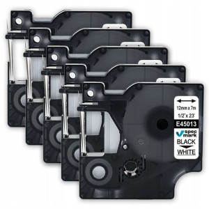 5x Taśma do Dymo D1 45013 RHINO 6000 12mm 7m