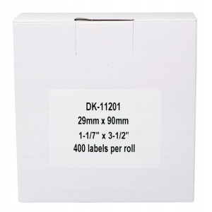Etykiety naklejki do Brother QL 90x29mm DK-11201