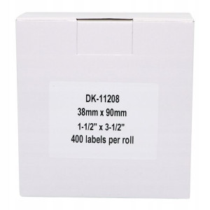 Etykiety naklejki do Brother QL 90x38mm DK-11208