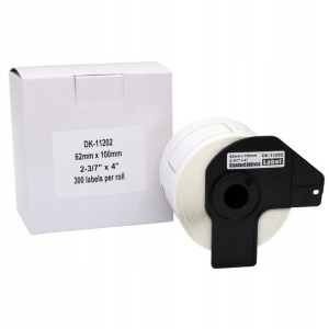 Etykiety do Brother QL 62x100mm DK-11202 uchwyt