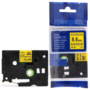 Rurka termokurczliwa do Brother HSe621 8,8mm żółta