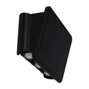 Kinkiet Solarny Alf 6000K czarny