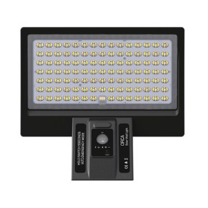 Kinkiet solarny Milo czarny 8W 4000K EKO9154