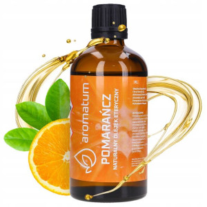 OLEJEK ETERYCZNY POMARAŃCZOWY 100ml naturalny