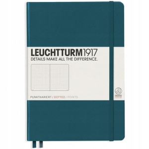 Notes Leuchtturm1917 medium Morski A5 w Kropki