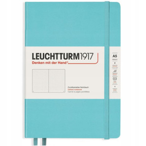 Notes Leuchtturm1917 medium Aquamarin A5 w Kroki