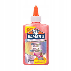 Klej Elmers glut 177ml metaliczny różowy