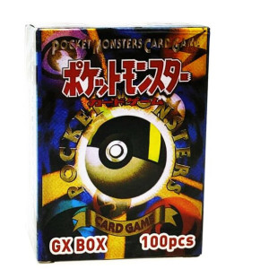 Kolekcjonerskie Karty Pokemon GX BOX Pocket Monsters100szt