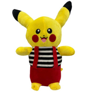 POKEMON Maskotka pluszowa Pikachu w ubranku 40cm