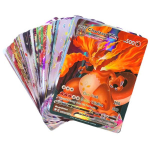 Kolekcjonerskie Karty Pokemon V-MAX 100szt