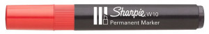 Sharpie marker permanentny W10 czerwony