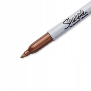Sharpie Marker Metaliczny brązowy brown bronze