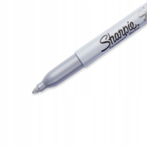 Sharpie Marker Metaliczny srebrny mazak silver