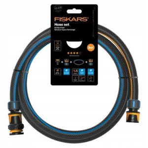 Fiskars Zestaw Przyłączeniowy Wąż 13mm 1/2'' 1.8m