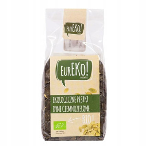 Pestki Dyni Ciemnozielone Bio 150g - Eureko