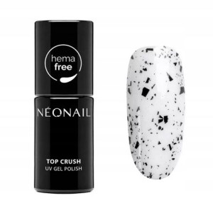 Neonail Lakier Hybrydowy Top Crush Black Gloss 7,2