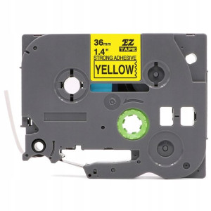 Taśma do Brother TZe-s661 36mm 8m żółta TZ-s661
