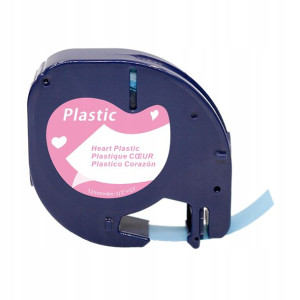 Taśma do DYMO LetraTag 12mmx4m W serca 59422HB