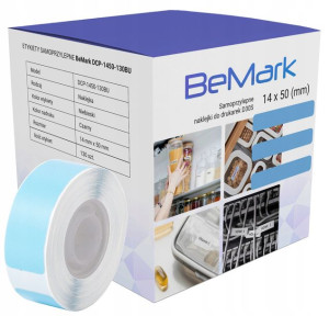 BeMark naklejki termiczne kolor D30S 14x50mm x130