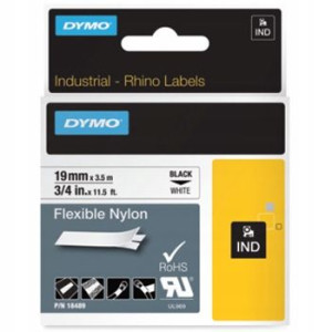 Taśma DYMO Rhino 18489 Nylonowa 19mm Oryginalna