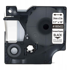 Taśma poliester 24mm do DYMO RHINO 1805433 Przeź