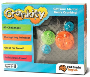Gra logiczna KÓŁKA ŻĘBATE Crankity Fat Brain Toys