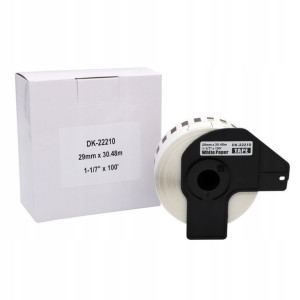 Taśma termiczna do Brother QL DK-22210 29mmx30,48