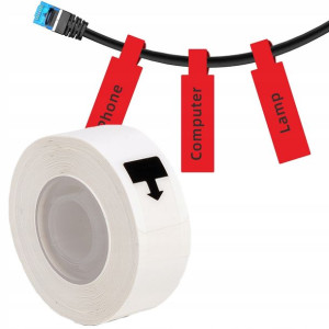 Naklejki kabel owijka jubiler czerwone BeMark SP