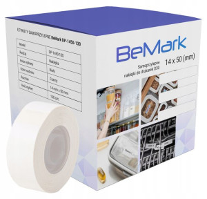 BeMark naklejki foliowe termiczne D30 14x50 130szt