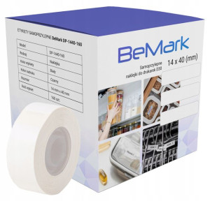 BeMark naklejki foliowe termiczne D30 14x40 160szt