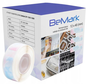 BeMark naklejki termiczne kolor D30 12x40 160szt