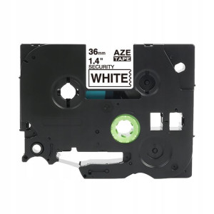 Taśma Do Brother Tz-se6 36mm 8m Tze-se6 Plombowa