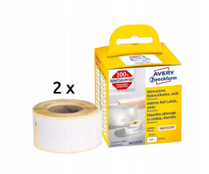 Etykiety Avery Zweckform 28mm x 89mm S0722370 2 sz