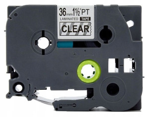 TAŚMA DO BROTHER TZe-FX161 36MM przeźroczyst FLEXI