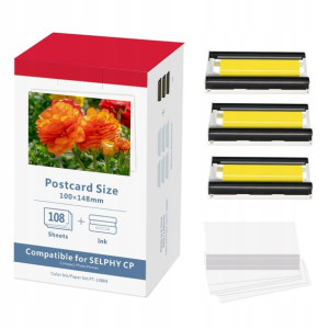 KP-108IN DO CANON SELPHY CP910 pap + folia 108szt