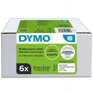 Etykiety DYMO 11354 2093094 57x32mm biała 6 szt.