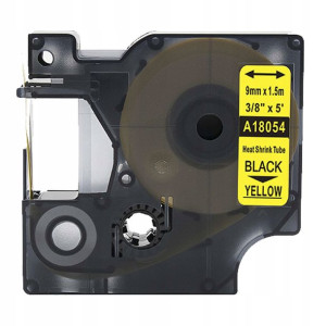 Rurka termokurczliwa do DYMO 9mm 1,5m biała 18054