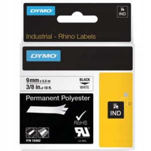 Taśma DYMO Rhino 18482 Poliester 9mm Oryginalna