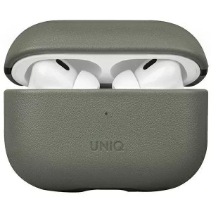 Etui ochronne na słuchawki UNIQ Vencer do AirPods Pro 2 gen. Genuine Leathe